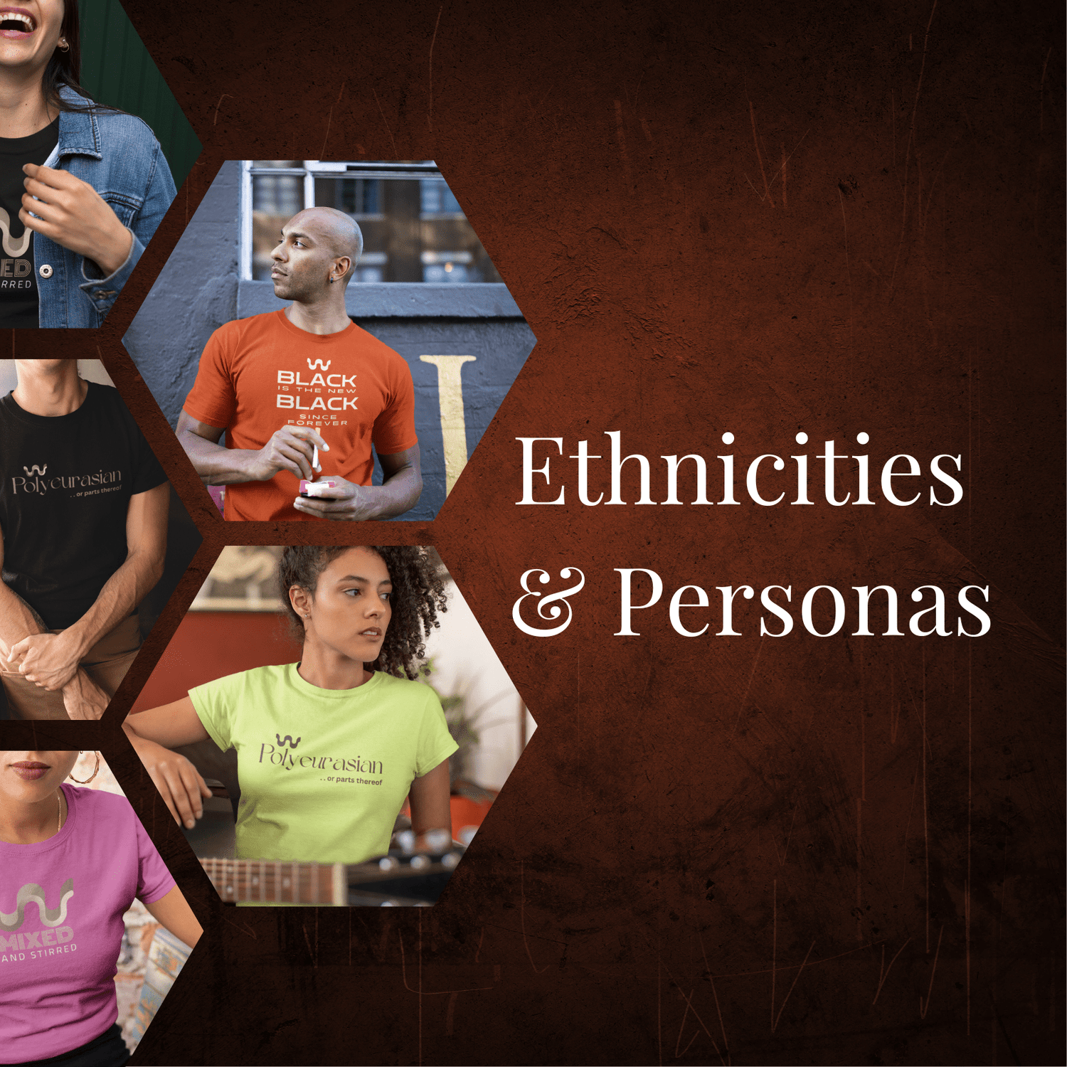 ETHNICITIES & PERSONAS - Polyeurasian