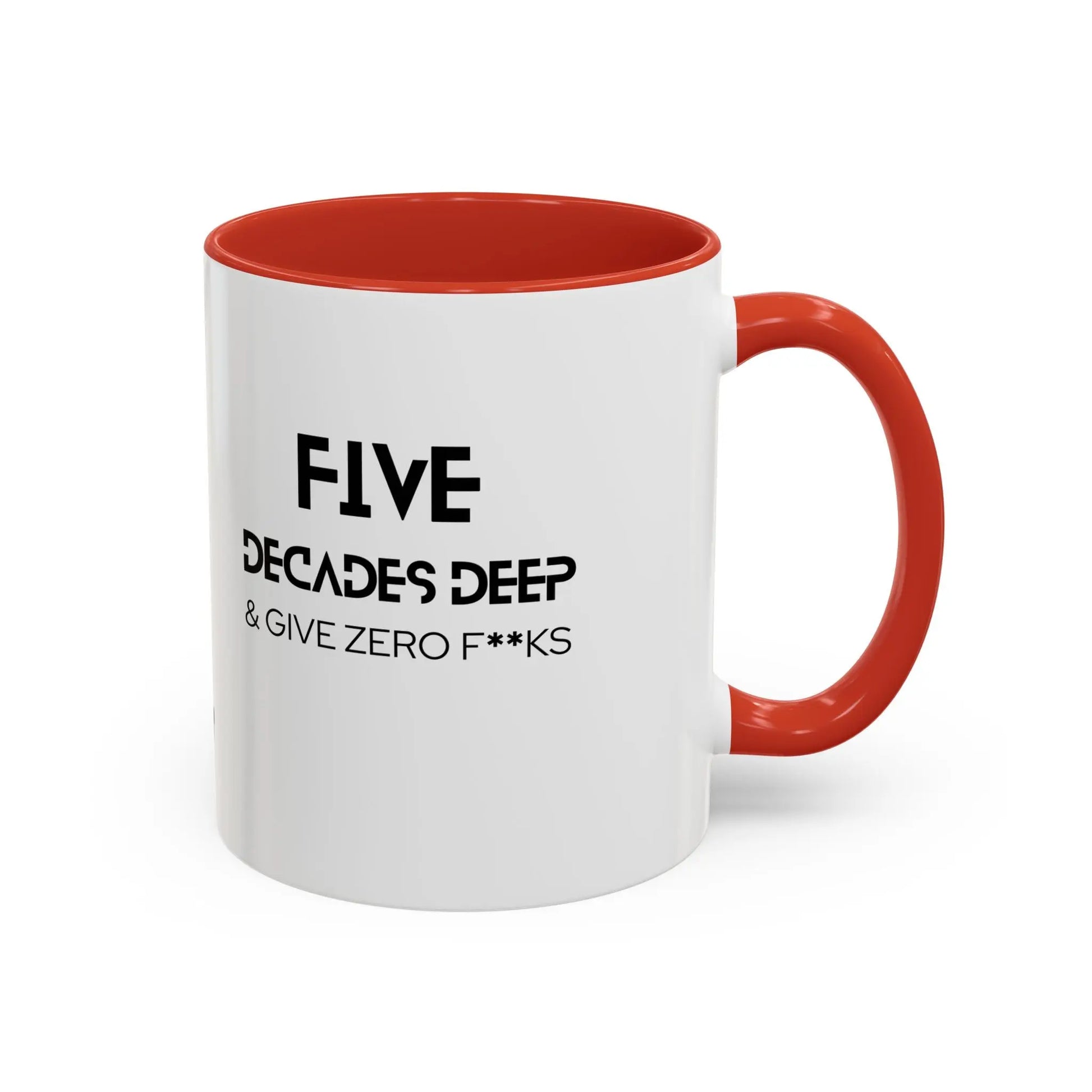 DECADES DEEP Accent Coffee Mug - 50 - Polyeurasian