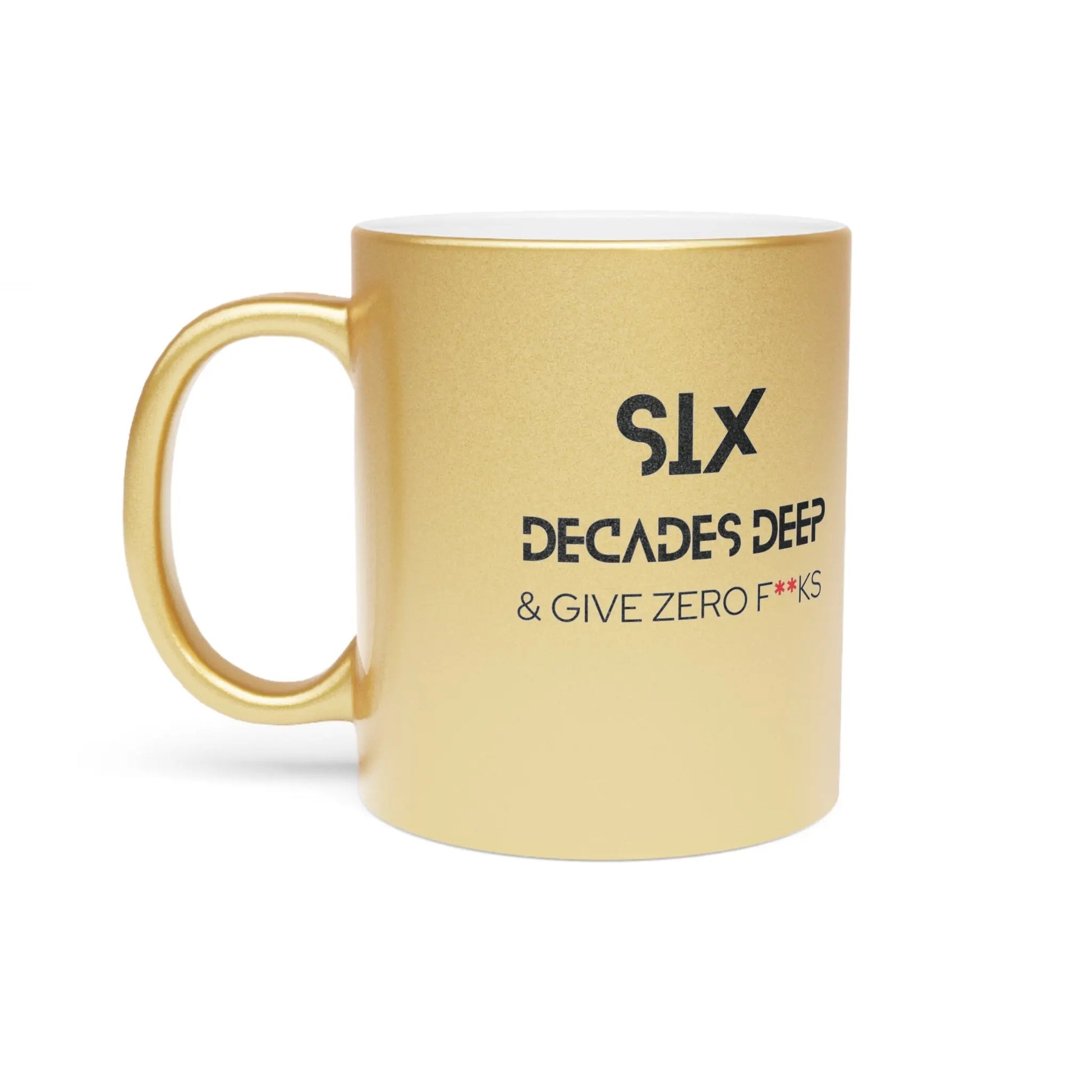 DECADES DEEP Metallic Mug (Silver\Gold) 60 - Polyeurasian