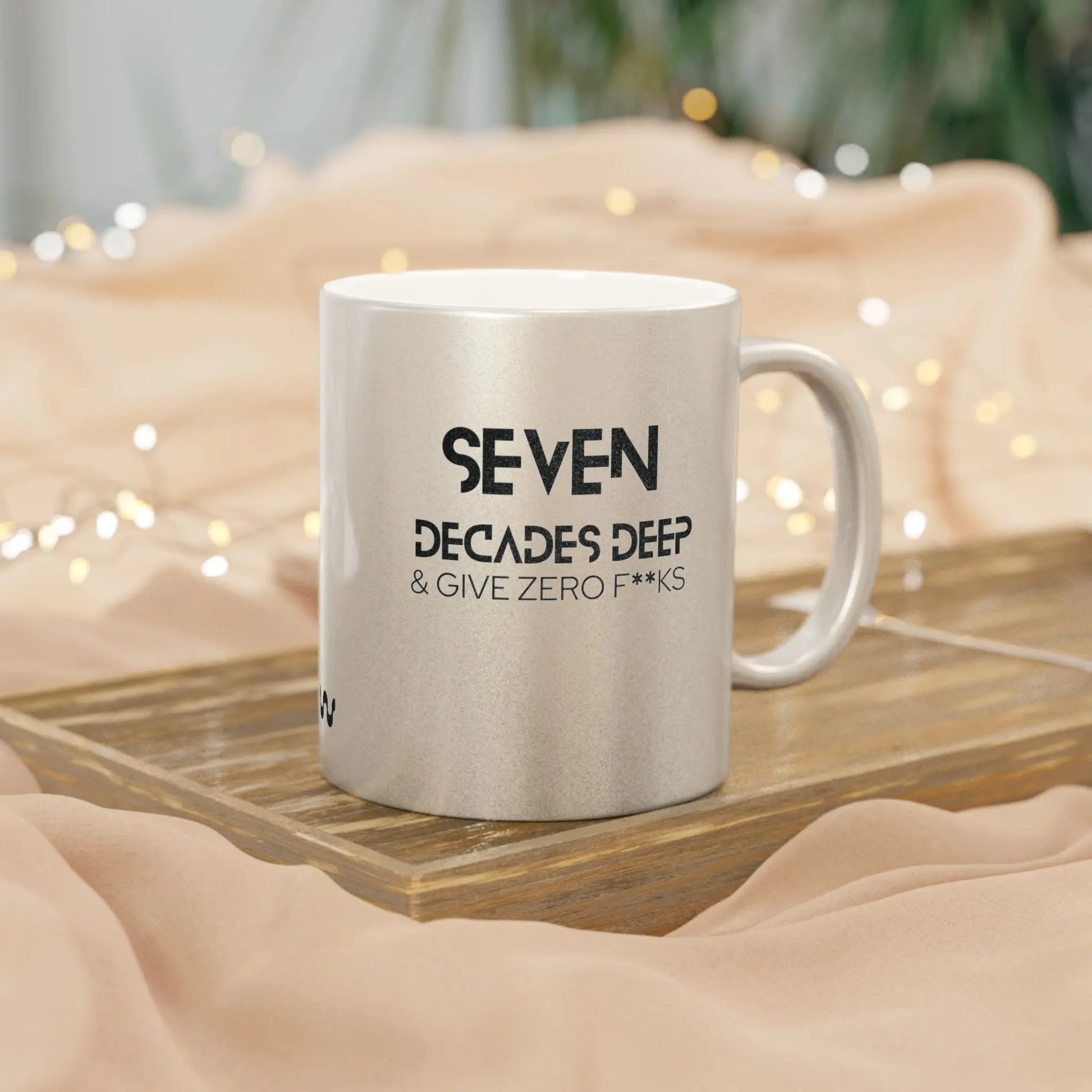 DECADES DEEP Metallic Mug (Silver\Gold) 70 - Polyeurasian