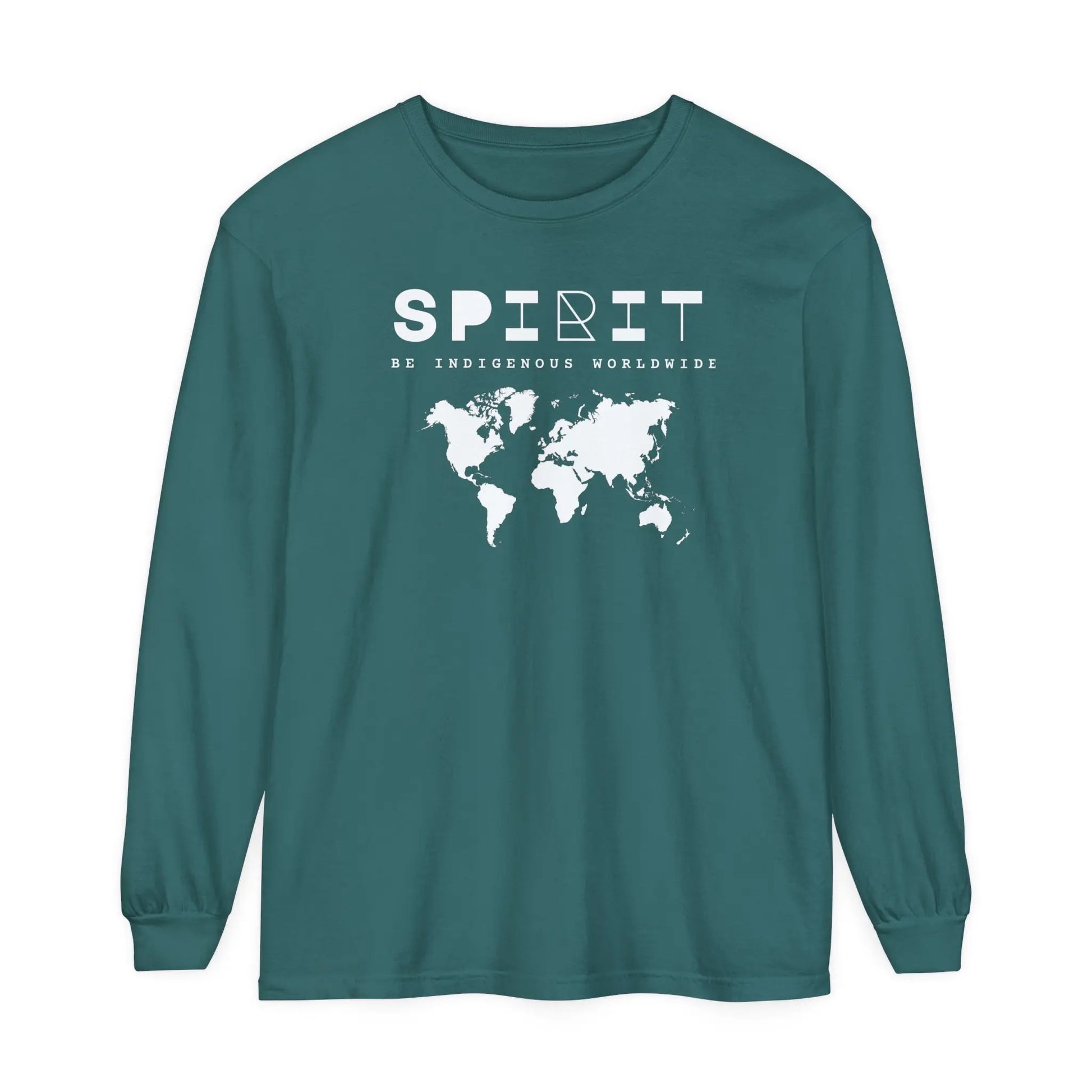 Haka - Inspired Long Sleeve Spirit T-Shirt - Polyeurasian