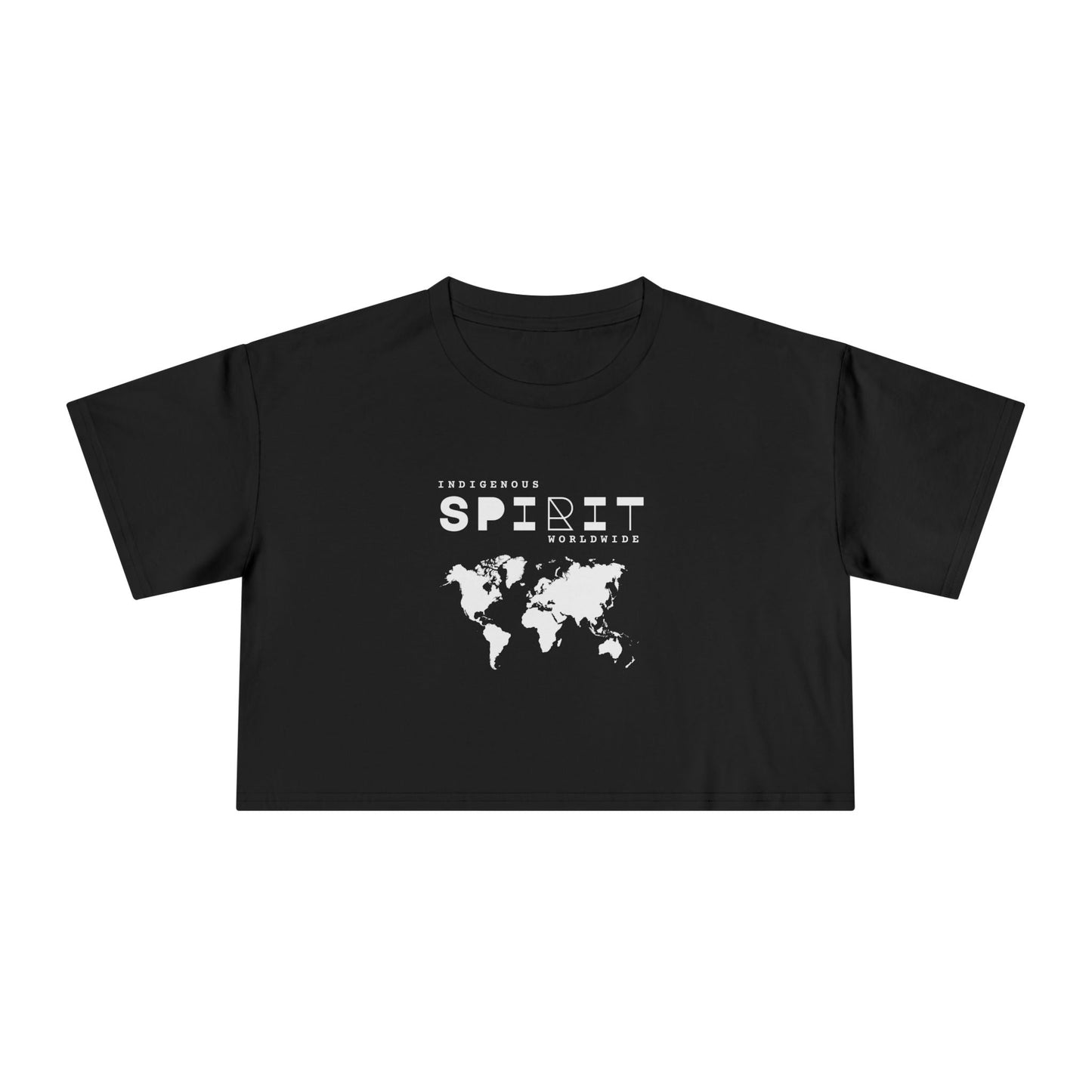 Haka inspired Women's Crop Tee - Polyeurasian