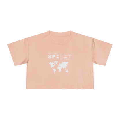 Haka inspired Women's Crop Tee - Polyeurasian