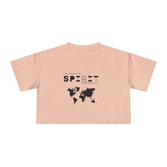 Haka inspired Women's Crop Tee - Polyeurasian