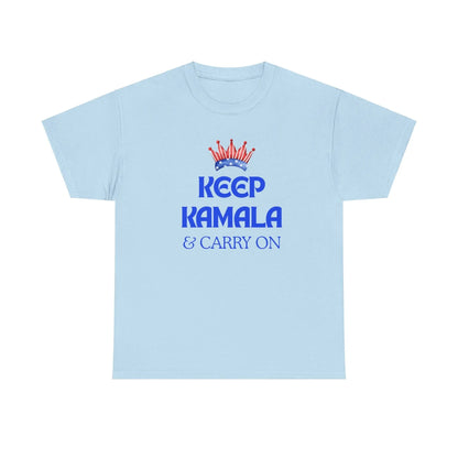 KEEP KAMALA Unisex Heavy Cotton Tee - Polyeurasian