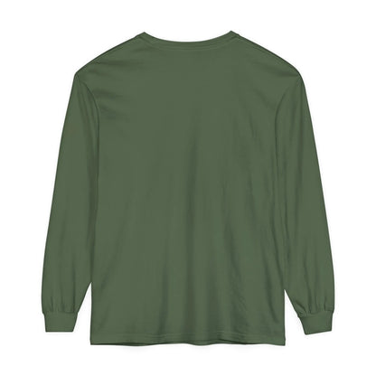 Mint - age Unisex Garment - dyed Long Sleeve T-Shirt - Polyeurasian